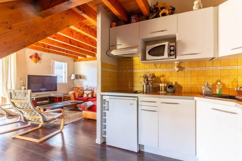 Appartement style chalet à Saint Lary Soulan. Esterno foto